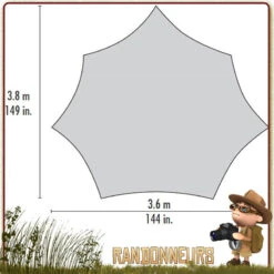 Tarp Abri MSR RendezVous 120 Wing V2