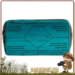 Tarp Ultra Léger 15D Pour Hamac Sea To Summit -Camp Horizon Soldes Magasin tarp ultra leger 15d pour hamac sea to summit 3