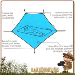 Tarp Ultra Léger 15D Pour Hamac Sea To Summit -Camp Horizon Soldes Magasin tarp ultra leger 15d pour hamac sea to summit 4