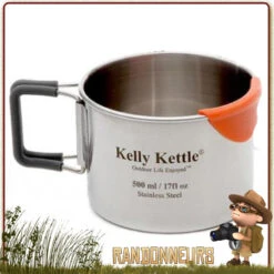 Tasse Inox Ultra Robuste 50 Cl Kelly Kettle