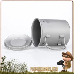 Tasse Titane Avec Poignée 30 Cl KEITH 8 Tasse Titane Avec Poignée 30 Cl KEITH -Camp Horizon Soldes Magasin tasse titane avec poignee 30 cl keith 3