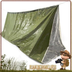 Tente Abri Urgence Isotherme Origin Outdoors