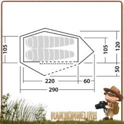 Tente Challenger 2 Places ROBENS 12 Tente Challenger 2 Places ROBENS -Camp Horizon Soldes Magasin tente challenger 2 places robens 2