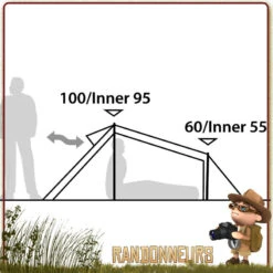 Tente Challenger 2 Places ROBENS 19 Tente Challenger 2 Places ROBENS -Camp Horizon Soldes Magasin tente challenger 2 places robens 9