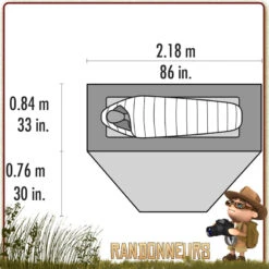 TENTE ELIXIR 1 MSR Grise -Camp Horizon Soldes Magasin tente elixir 1 msr grise 2