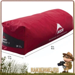 Tente FREELITE 2 V3 MSR Verte -Camp Horizon Soldes Magasin tente freelite 2 v3 msr verte 2