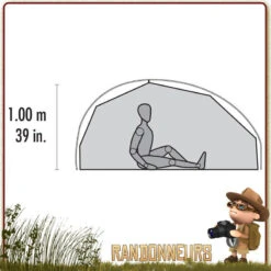 Tente FREELITE 2 V3 MSR Verte -Camp Horizon Soldes Magasin tente freelite 2 v3 msr verte 6