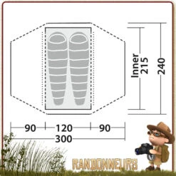 Tente GOSHAWK 2 Places ROBENS -Camp Horizon Soldes Magasin tente goshawk 2 places robens 11