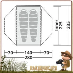 Tente LODGE 2 Places ROBENS -Camp Horizon Soldes Magasin tente lodge 2 places robens 10