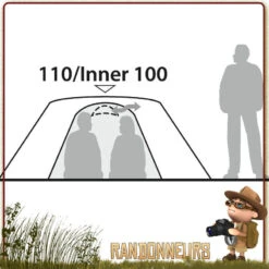 Tente LODGE 2 Places ROBENS -Camp Horizon Soldes Magasin tente lodge 2 places robens 11