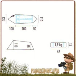 Tente Monte Cinto 4000 Jamet -Camp Horizon Soldes Magasin tente monte cinto 4000 jamet 3