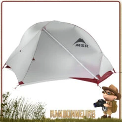 TENTE MSR HUBBA NX V6 Grise -Camp Horizon Soldes Magasin tente msr hubba nx v6 grise 4