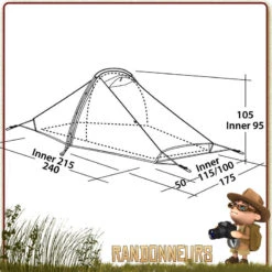 Tente Starlight 2 Places ROBENS -Camp Horizon Soldes Magasin tente starlight 2 places robens 2