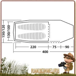 Tente Voyager 2 EX ROBENS 12 Tente Voyager 2 EX ROBENS -Camp Horizon Soldes Magasin tente voyager 2 ex robens 2