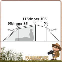 Tente Voyager 3 EX ROBENS -Camp Horizon Soldes Magasin tente voyager 3 ex robens 10