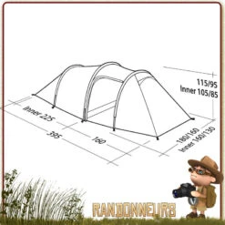 Tente Voyager 3 EX ROBENS -Camp Horizon Soldes Magasin tente voyager 3 ex robens 8