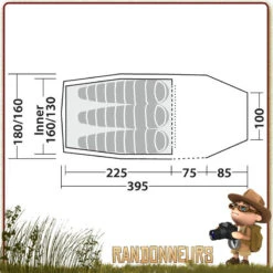 Tente Voyager 3 EX ROBENS -Camp Horizon Soldes Magasin tente voyager 3 ex robens 9