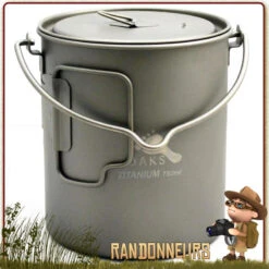 Toaks Titanium 750ml Pot Avec Anse