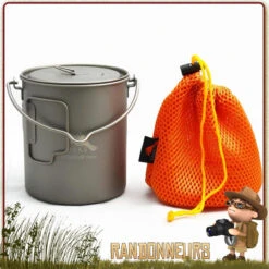 Toaks Titanium 750ml Pot Avec Anse -Camp Horizon Soldes Magasin toaks titanium 750ml pot avec anse 5